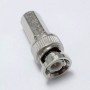 BNC to RG59 male connector with thread - BNCM59