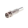 Flexible BNC male connector for RG59 solderable - CNBNCM75S