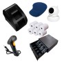 Point of sale kit Thermal printer, cash drawer, reader and IP camera - CCK1