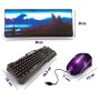 Gamer kit with mat and mouse - KZK132