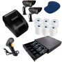 Point of sale kit Thermal Printer, Small Drawer Barcode Reader and Dummy Camera - KJ59