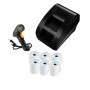 Point of sale kit Thermal printer, Barcode reader, Thermal rolls - KJ03