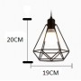 Vintage pendant lamp Diamond design f6680-3C (Does not include Spotlight)