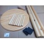 copy of Round Base Wooden Floor Coat Rack - PE01