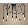 Industrial vintage pendant lamp 6 Focus F6680-3C (i) (Does not include Focus)