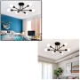 Creative modern ceiling lamp Triangle design 6 output 2400-4H (t) (Does not include Spotlight)