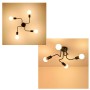 Vintage ceiling lamp Design geometric chandelier 4 outlet 2269-3C (Does not include Spotlight)