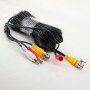 Cable siamés con audio (RCA) para CCTV 10Mts - HA10DR