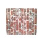 Adhesive tapestry rustic red brick 3D - APD08