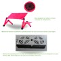 Portable LapTop Table with Height Adjustable Ventilation - MS200
