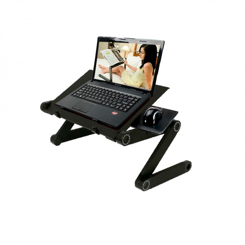 Mesa portátil para ordenador portátil con altura ajustable y patas