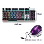 Wired LED Gamer Keyboard with Mouse - KZK131