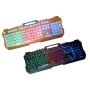 LED Wired Metallic Gamer Keyboard - ZK132
