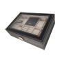 Jewelry box for watches and jewelery with insurance - AH02
