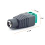 Power connector DC Female / Jack 2.1 x 5.5 mm screwed - CNDCE