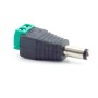 Power connector DC Male / Plug 2.1 x 5.5 mm screwable - CNDCM